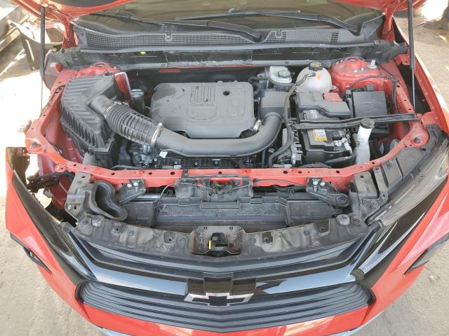 3GNKBHR42MS545596 - 2021 CHEVROLET BLAZER 2LT RED photo 11