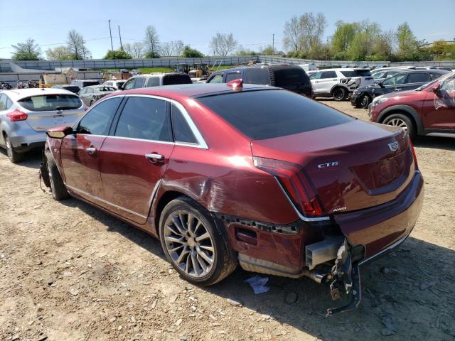 1G6KF5RS1HU135424 - 2017 CADILLAC CT6 PREMIUM LUXURY RED photo 2