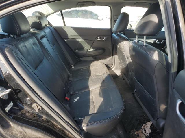 19XFB2F91DE046472 - 2013 HONDA CIVIC EXL BLACK photo 10