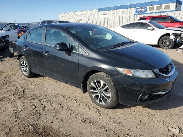 19XFB2F91DE046472 - 2013 HONDA CIVIC EXL BLACK photo 4
