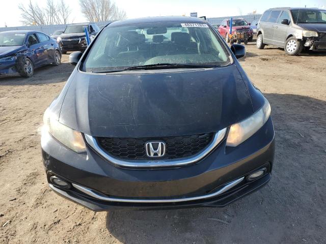 19XFB2F91DE046472 - 2013 HONDA CIVIC EXL BLACK photo 5