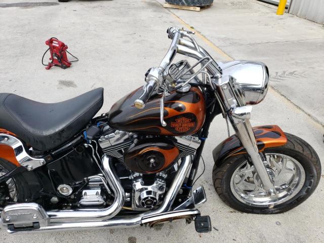 1HD1BXD455Y079628 - 2005 HARLEY-DAVIDSON FLSTFI TWO TONE photo 5