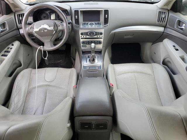 JN1CV6AP0FM501925 - 2015 INFINITI Q40 SILVER photo 8