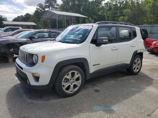 ZACNJAD1XLPL75983 - 2020 JEEP RENEGADE LIMITED WHITE photo 1