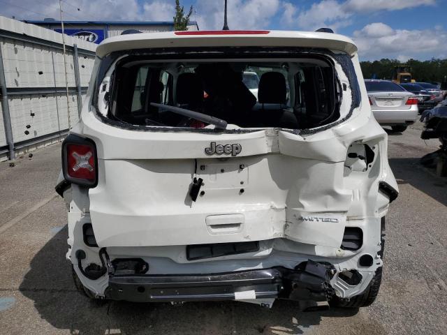 ZACNJAD1XLPL75983 - 2020 JEEP RENEGADE LIMITED WHITE photo 6