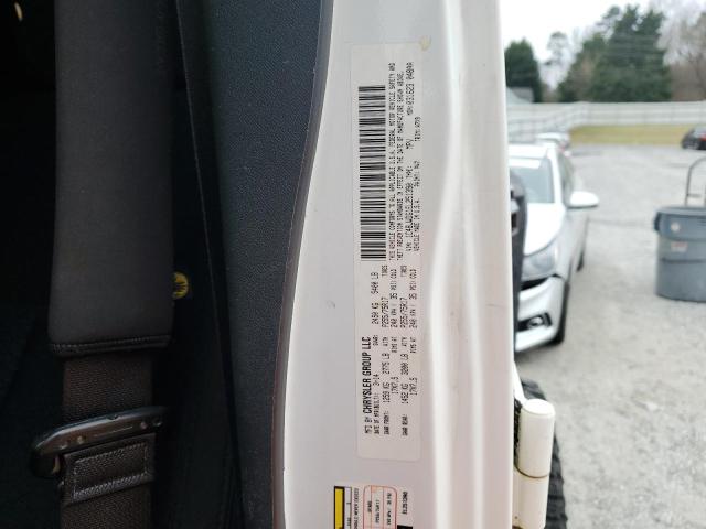 1C4BJWDG1EL251390 - 2014 JEEP WRANGLER U SPORT WHITE photo 12