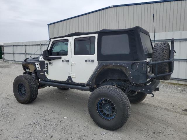 1C4BJWDG1EL251390 - 2014 JEEP WRANGLER U SPORT WHITE photo 2