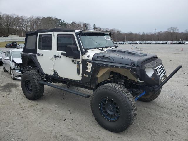 1C4BJWDG1EL251390 - 2014 JEEP WRANGLER U SPORT WHITE photo 4