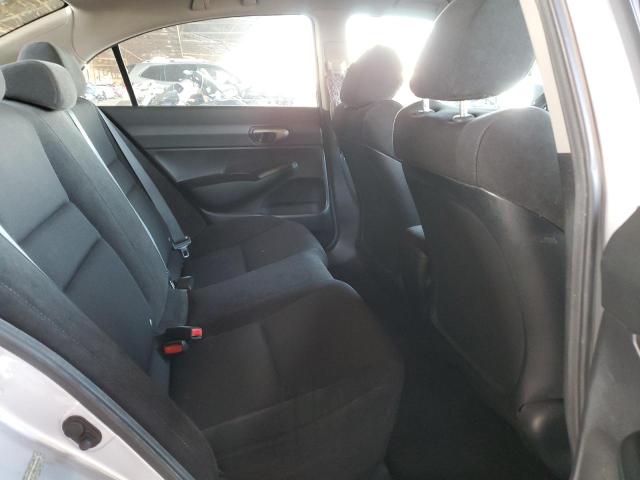 2HGFA1F65BH505332 - 2011 HONDA CIVIC LX-S ვერცხლისფერი ფოტო 10