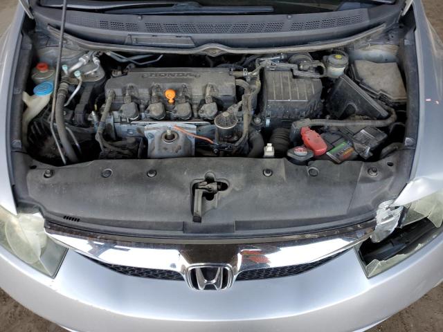 2HGFA1F65BH505332 - 2011 HONDA CIVIC LX-S ვერცხლისფერი ფოტო 11