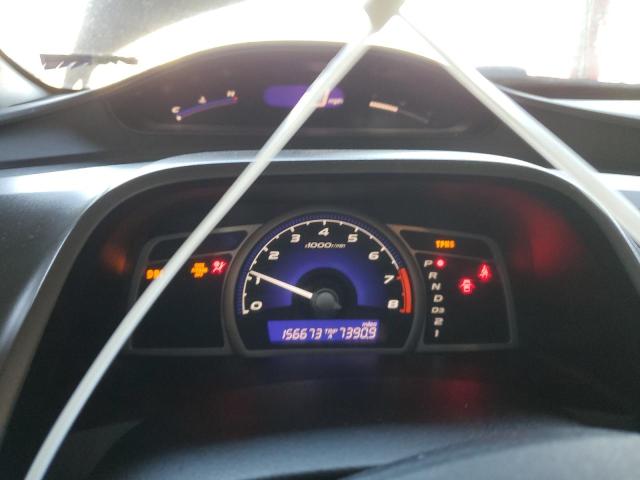 2HGFA1F65BH505332 - 2011 HONDA CIVIC LX-S ვერცხლისფერი ფოტო 9