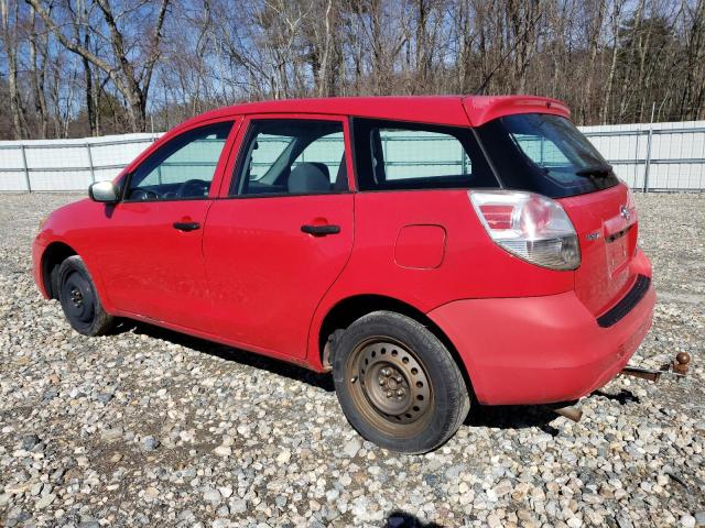 2T1KR32E65C437703 - 2005 TOYOTA COROLLA MA XR RED photo 2