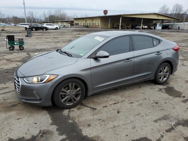 5NPD84LF7JH399351 - 2018 HYUNDAI ELANTRA SEL GRAY photo 1