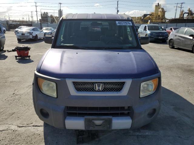 5J6YH28553L043558 - 2003 HONDA ELEMENT EX BLUE photo 5