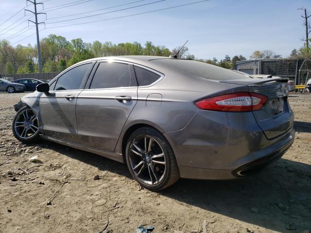 3FA6P0K90DR117171 - 2013 FORD FUSION TITANIUM GRAY photo 2