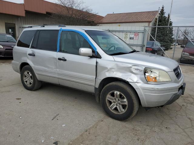 2HKYF18465H555950 - 2005 HONDA PILOT EX SILVER photo 4