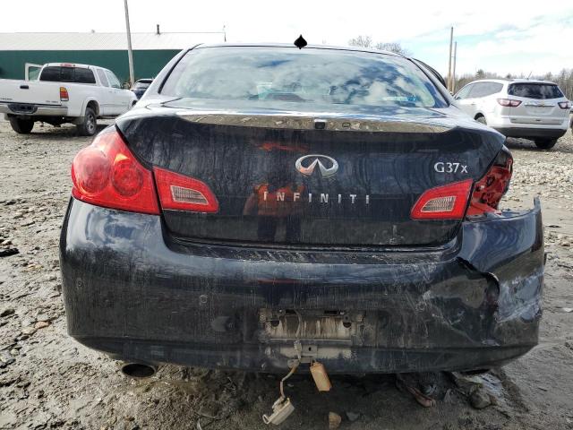 JN1CV6AR0DM765371 - 2013 INFINITI G37 BLACK photo 6