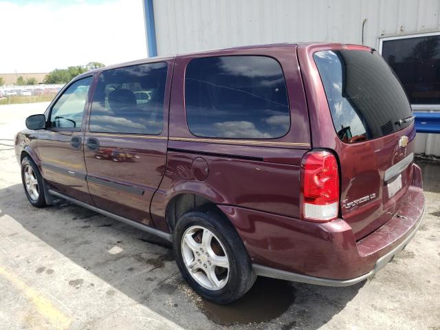 1GNDV231X8D206649 - 2008 CHEVROLET UPLANDER LS BURGUNDY photo 2