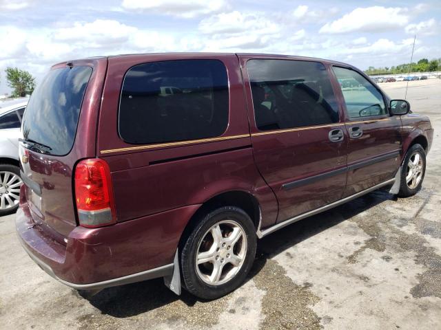 1GNDV231X8D206649 - 2008 CHEVROLET UPLANDER LS BURGUNDY photo 3
