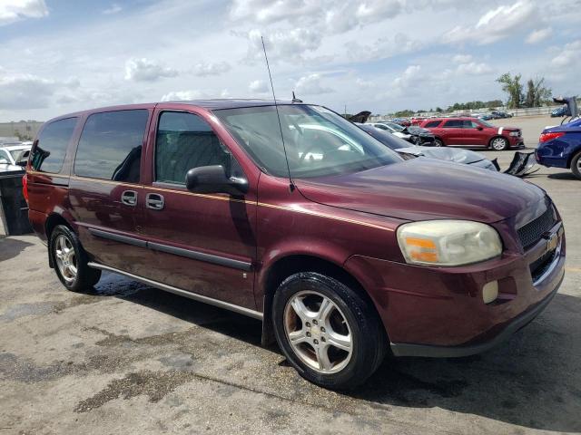 1GNDV231X8D206649 - 2008 CHEVROLET UPLANDER LS BURGUNDY photo 4