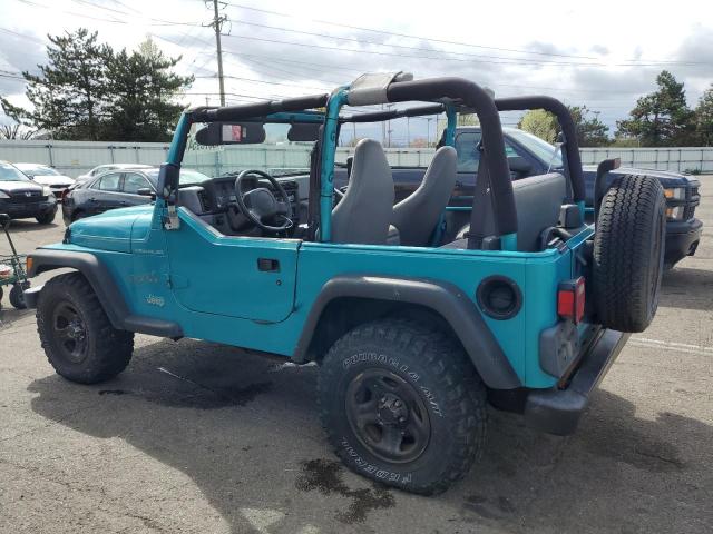 1J4FY29PXWP746741 - 1998 JEEP WRANGLER / SE BLUE photo 2