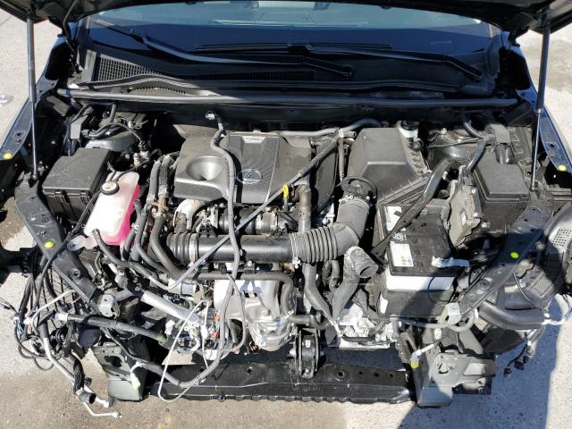 JTJDARBZ1M5034386 - 2021 LEXUS NX 300 BASE შავი ფოტო 12