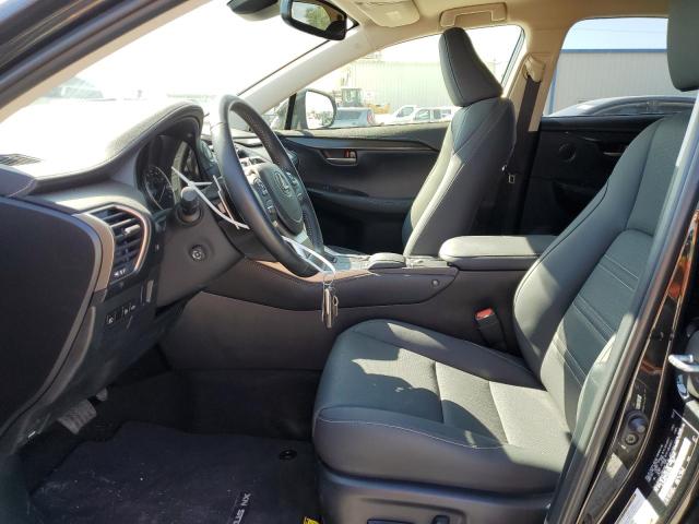 JTJDARBZ1M5034386 - 2021 LEXUS NX 300 BASE შავი ფოტო 7