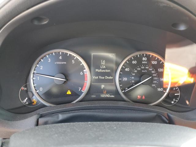 JTJDARBZ1M5034386 - 2021 LEXUS NX 300 BASE შავი ფოტო 9