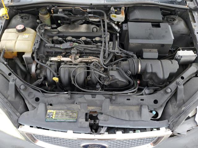 1FAFP34N65W181256 - 2005 FORD FOCUS ZX4 GRAY photo 11