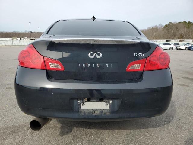 JNKBV61F78M278963 - 2008 INFINITI G35 BLACK photo 6