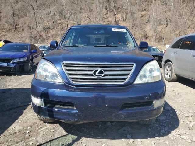 JTJBT20X860123480 - 2006 LEXUS GX 470 BLUE photo 5