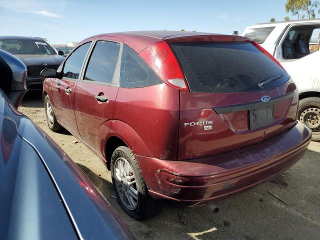 1FAFP37N77W252186 - 2007 FORD FOCUS ZX5 RED photo 2