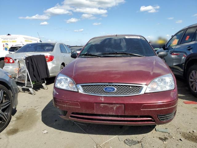 1FAFP37N77W252186 - 2007 FORD FOCUS ZX5 RED photo 5