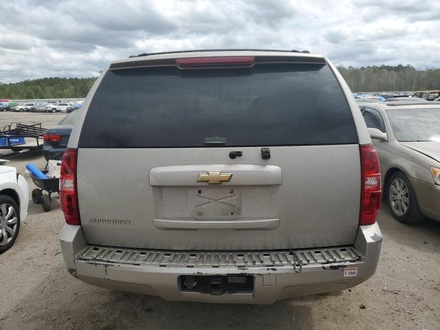 3GNFC16J87G202136 - 2007 CHEVROLET SUBURBAN C1500 BEIGE photo 6