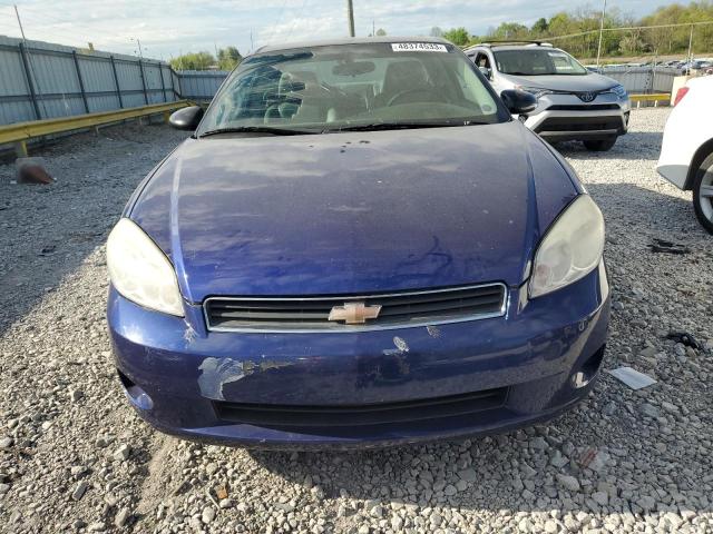 2G1WK15K779191560 - 2007 CHEVROLET MONTE CARL LT BLUE photo 5