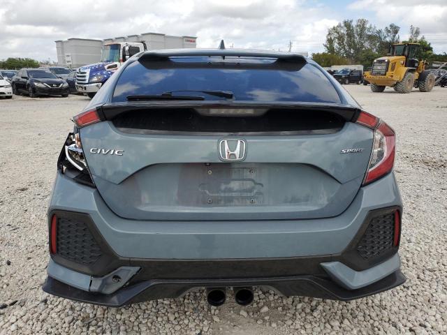 SHHFK7H49HU233259 - 2017 HONDA CIVIC SPORT SILVER photo 6