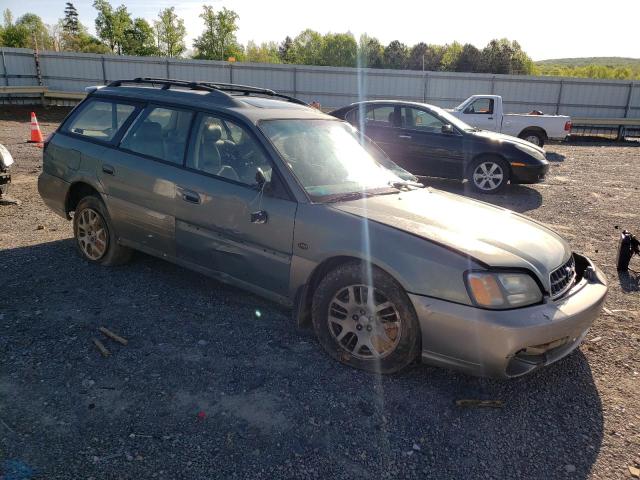 4S3BH806937632009 - 2003 SUBARU LEGACY OUTBACK H6 3.0 LL BEAN GREEN photo 4