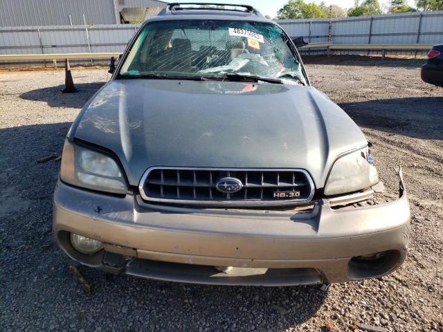 4S3BH806937632009 - 2003 SUBARU LEGACY OUTBACK H6 3.0 LL BEAN GREEN photo 5