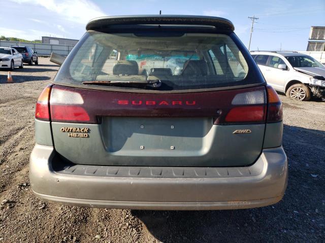 4S3BH806937632009 - 2003 SUBARU LEGACY OUTBACK H6 3.0 LL BEAN GREEN photo 6