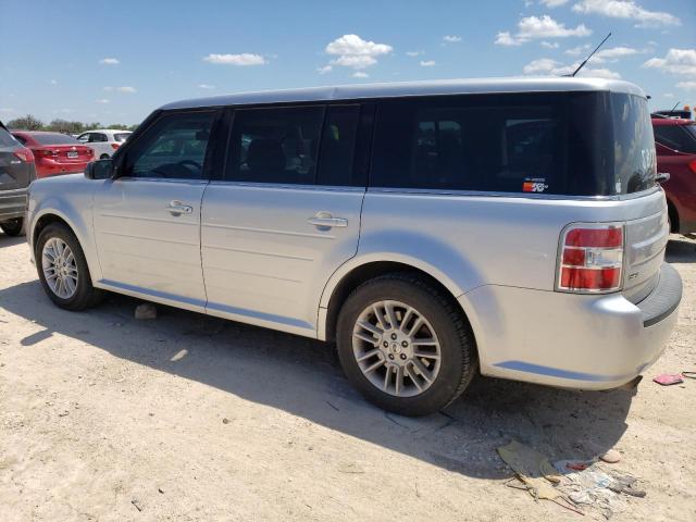 2FMGK5C8XEBD26364 - 2014 FORD FLEX SEL SILVER photo 2