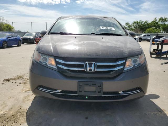 5FNRL5H42GB091531 - 2016 HONDA ODYSSEY EX GRAY photo 5