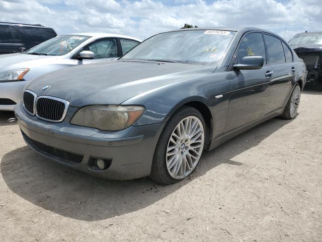 WBAHN83518DT86116 - 2008 BMW 750 LI GRAY photo 1