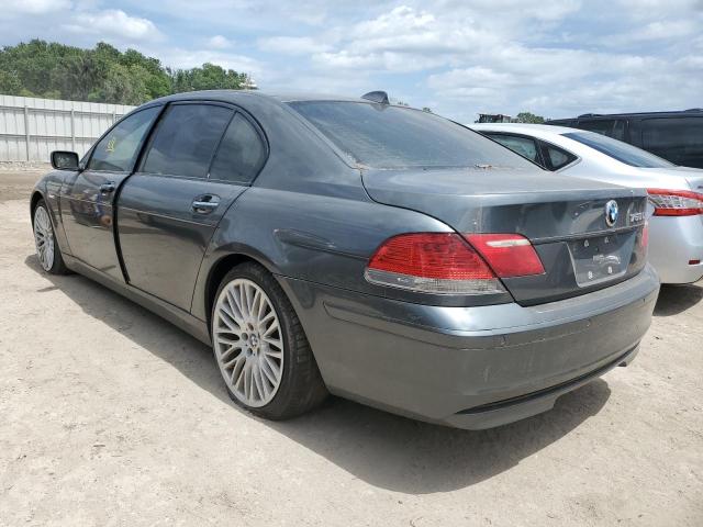 WBAHN83518DT86116 - 2008 BMW 750 LI GRAY photo 2