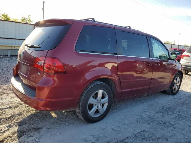 2V4RW3DG1BR642627 - 2011 VOLKSWAGEN ROUTAN SE BURGUNDY photo 3