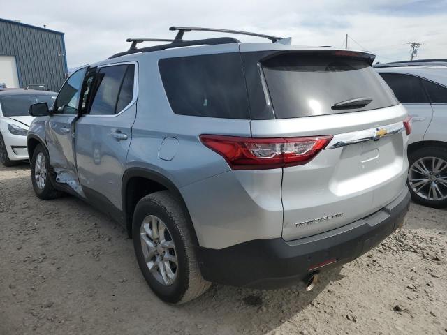 1GNEVHKW7MJ137029 - 2021 CHEVROLET TRAVERSE LT 银色 照片 2