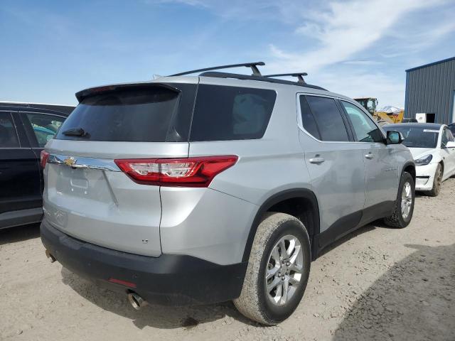 1GNEVHKW7MJ137029 - 2021 CHEVROLET TRAVERSE LT 银色 照片 3
