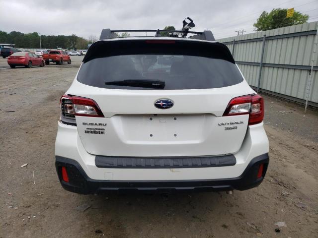 4S4BSENC6K3289823 - 2019 SUBARU OUTBACK 3.6R LIMITED WHITE photo 6