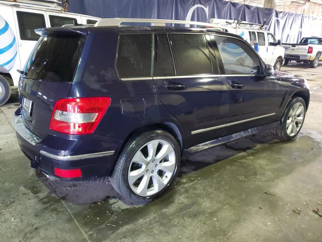 WDCGG5GBXAF418492 - 2010 MERCEDES-BENZ GLK 350 BLUE photo 3