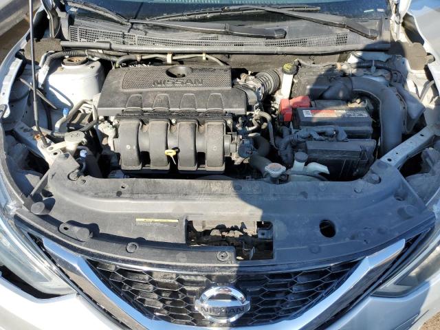 3N1AB7AP7HL643322 - 2017 NISSAN SENTRA S SILVER photo 11