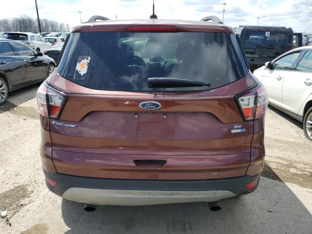 1FMCU9GD7JUC36648 - 2018 FORD ESCAPE SE RED photo 6